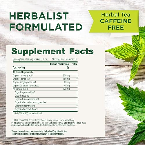 Miniatura 2 de Traditional Medicinals - Té orgánico para mujer, apoyo para el ciclo menstrual, paquete de 6 unidades con 16 bolsitas cada una