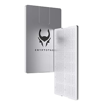 Zeus Starter Kit - Premium Titanium Crypto Seed Storage - Ultimate Secure Backup for Private Keys - Compatible with Ledger, Trezor, and More Hardware Wallets