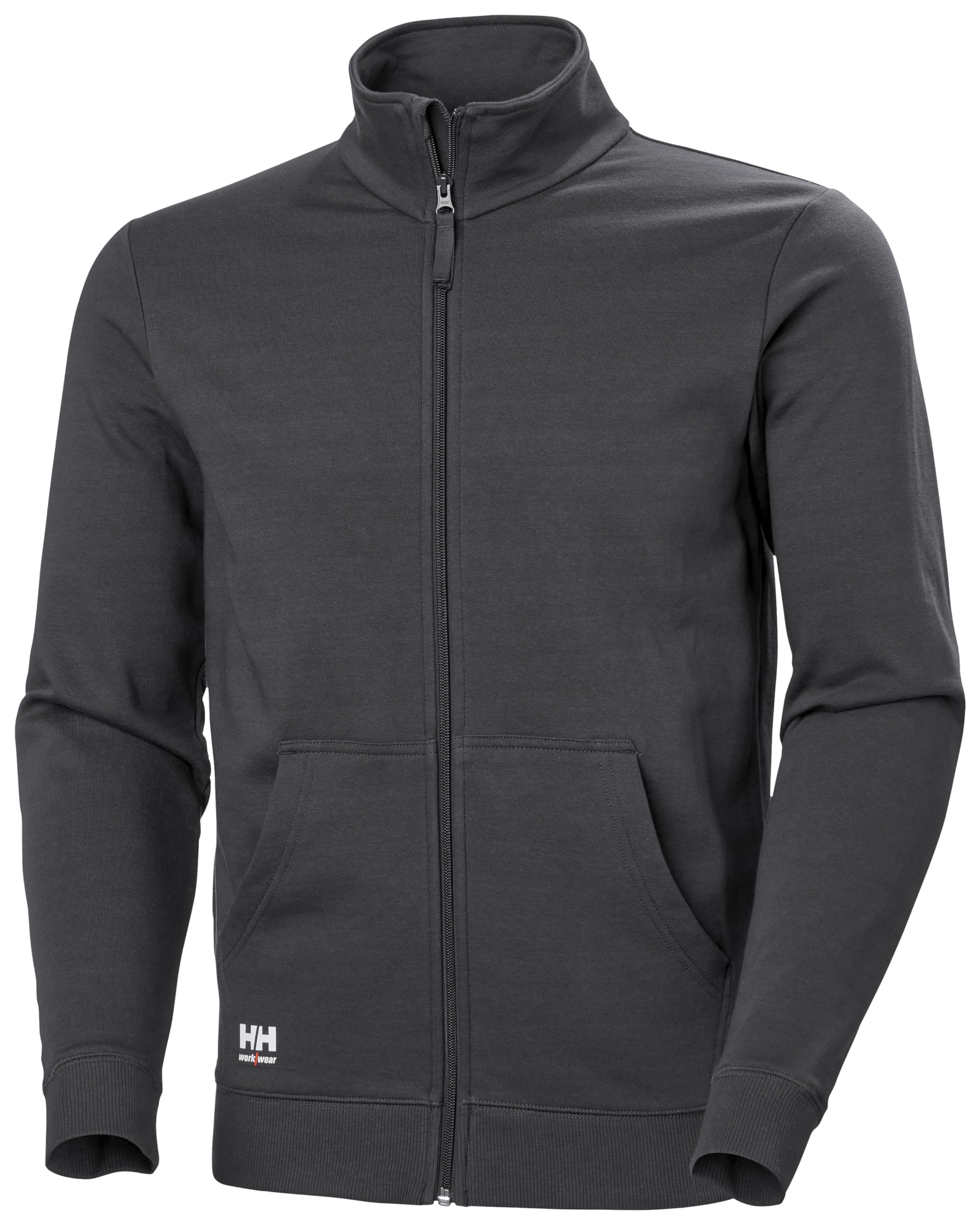 Helly Hansen Workwear 79326 Classic Zip Sweatshirt Dark Grey XL Chest