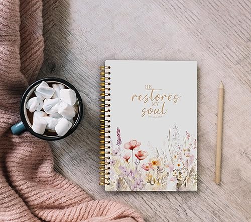 Miniatura 4 de Cuaderno cristiano para mujer, diario de regalos de arte cristiano, diario de oración para mujeres, cuaderno de diario bíblico, PSALM 233 He