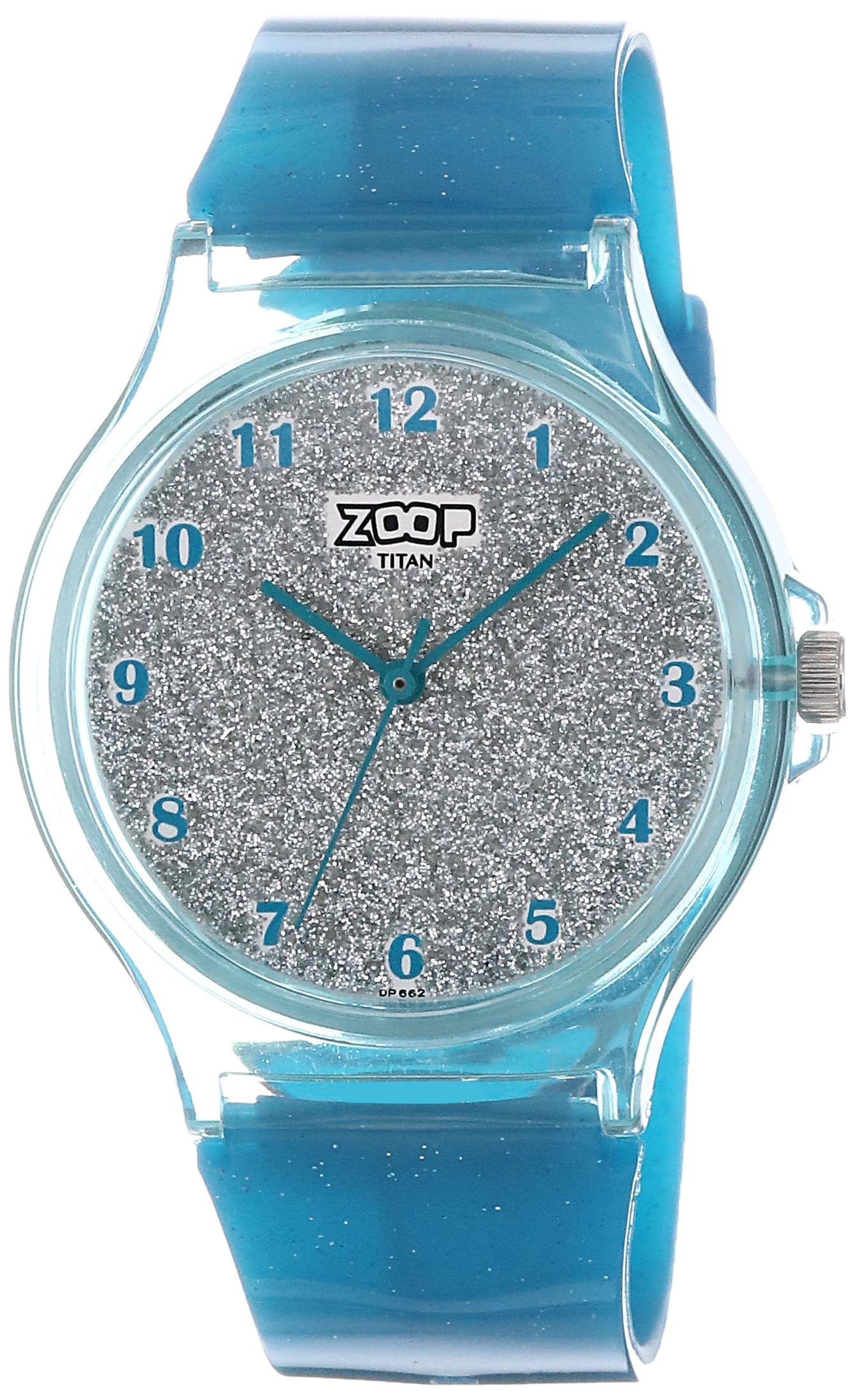 Zoop by Titan Glitter Quartz Analog Grey Dial Polyurethane Strap Watch for Kids-26030PP05W (B0CW9Y6JMR) Amazon Price History, Amazon Price Tracker