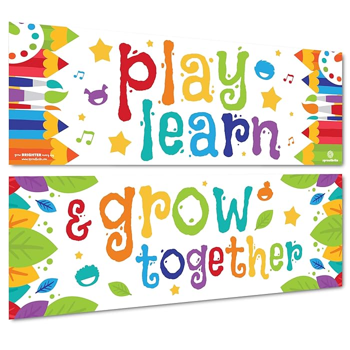 Buy Sproutbrite Classroom Decorations Banner and Poster for Teachers