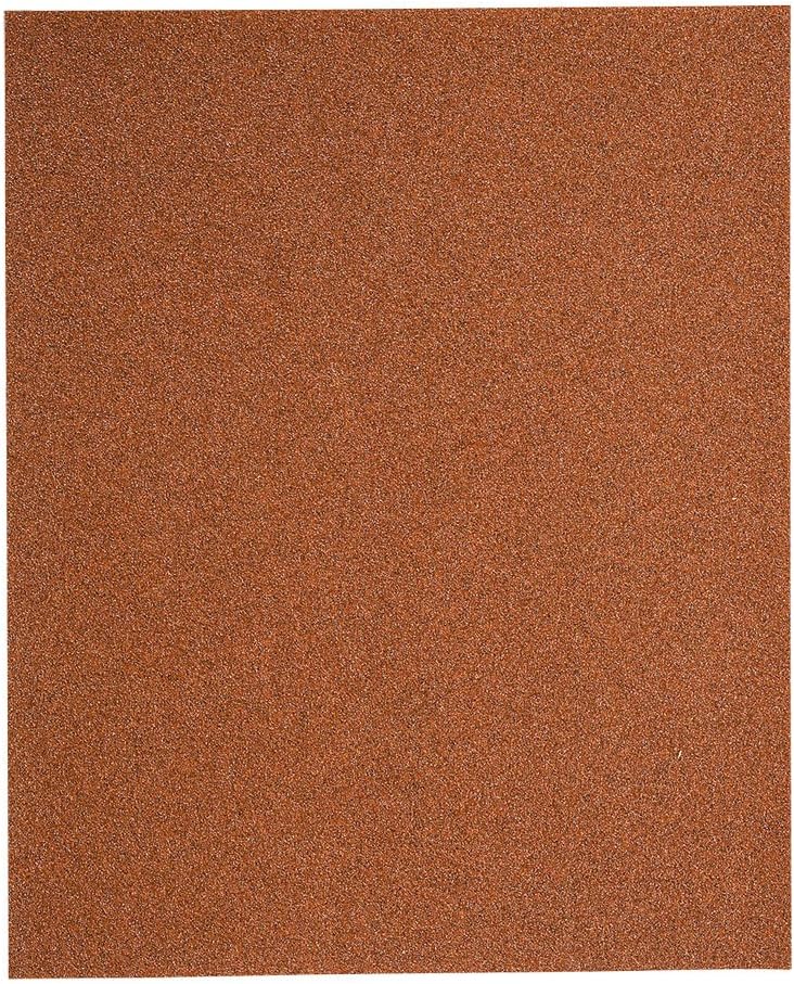 Mercer Industries 206080D - 9 x 11 Garnet Paper Sheets, Grit 80D (50 pack)