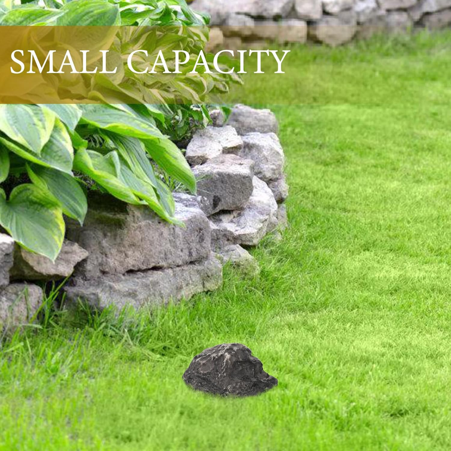 TOYANDONA Hidden Key Storage Box Stone Shape Key Hider for Outdoor Use Realistic Design for Decoration Material for Garden Patio