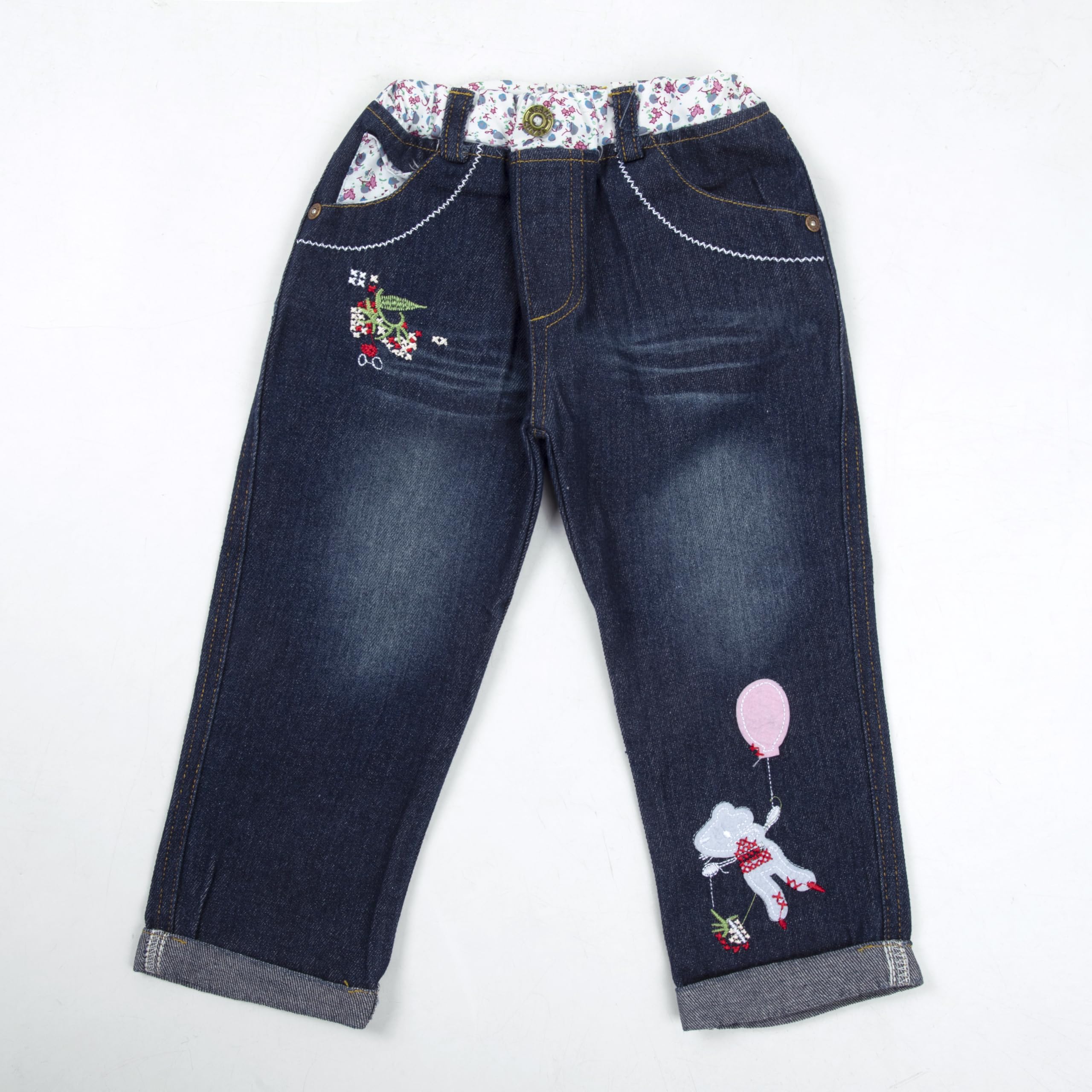 Kleinkind Mädchen Kleidung Baby Mädchen Langarm Top + Jeans Hose mit