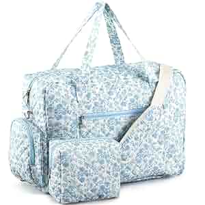 ★athe★ RUBAN Ivory Flower Pattern Ribbon Duffle Bag L il_340x270.3658515090_qzmi.jpg