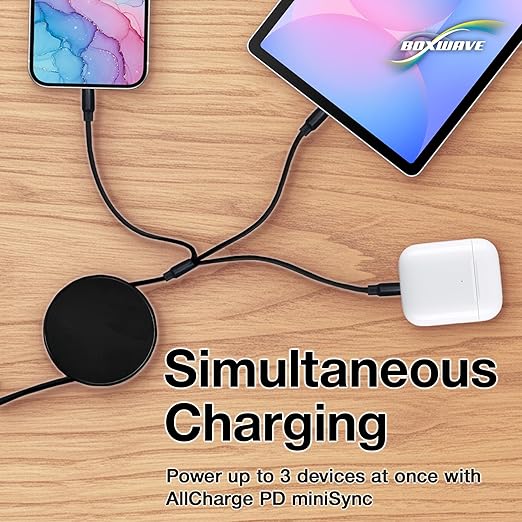 Cable Retráctil para Monitor Portátil con Carga Rápida 100W miniatura 5