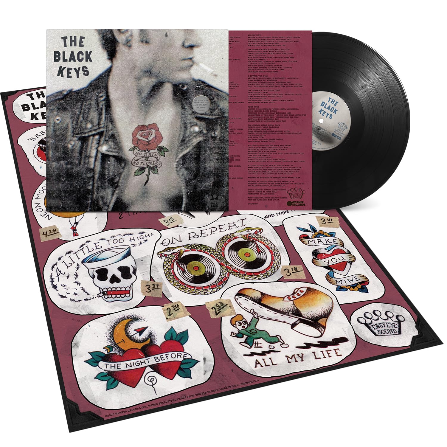 No Rain, No Flowers (Black Vinyl) [VINYL]
