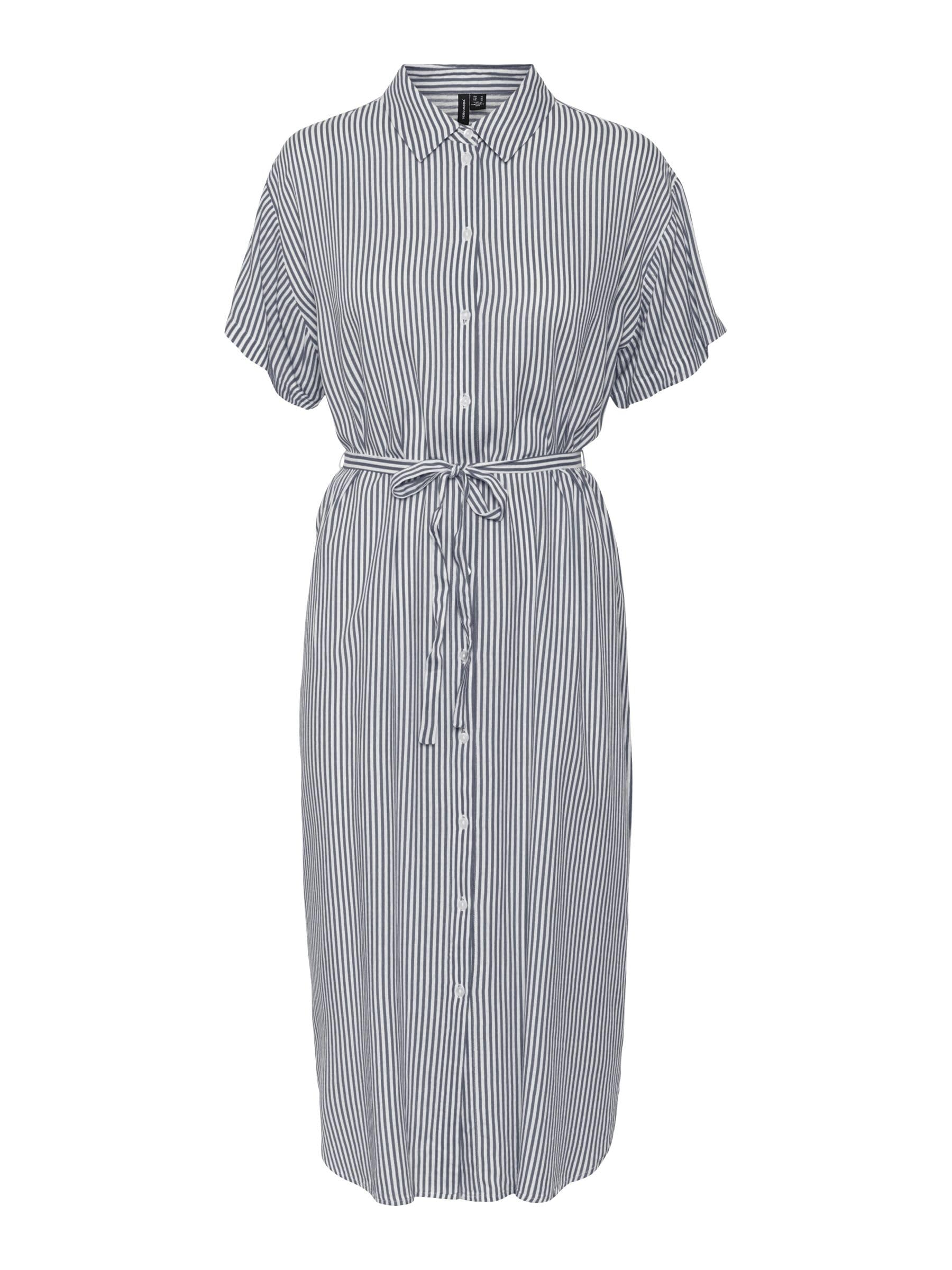 VERO MODA Female Shirt/Blouse Dress, Long Dress, VMBUMPY