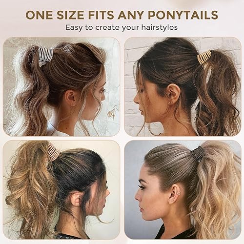 Miniatura 2 de 4 pinzas de pelo medianas, pinzas de metal para mujer, pinzas antideslizantes para cabello grueso, pinzas de garra para cabello fino, pinzas de pelo