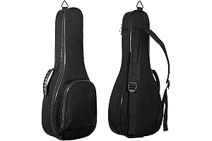 Deviser ukulele case Backpack 12MM Thick Padding ABS Handles uke case