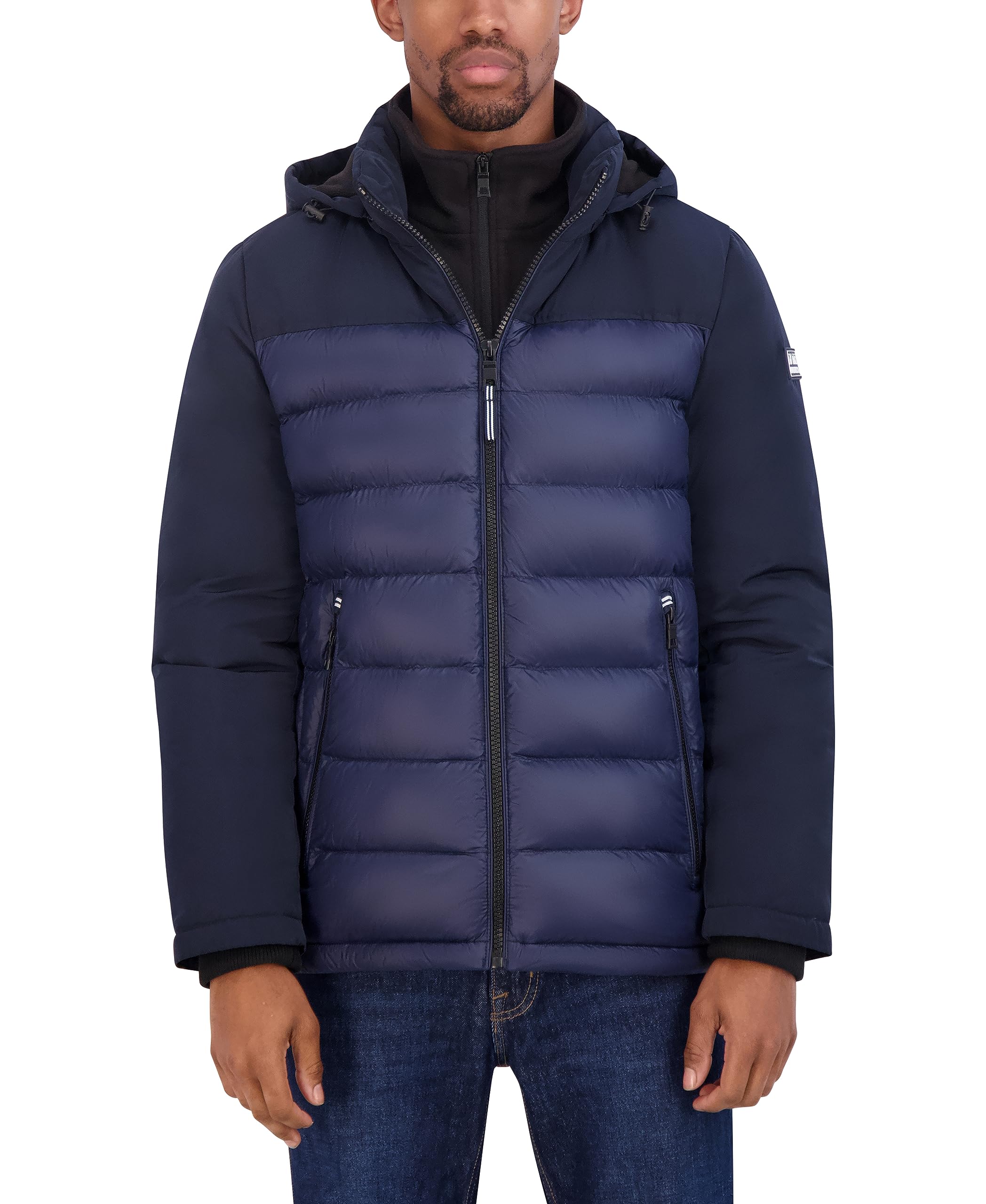 Nautica Men's Lightweight Fleece Lined Softshell Jacket