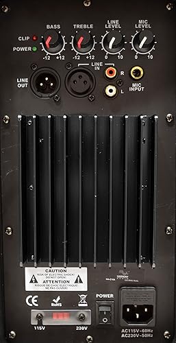 Miniatura 5 de Harmony Audio HA-C10A Pro DJ Concert Series 10" Powered 400W PA Altavoz Gabinete