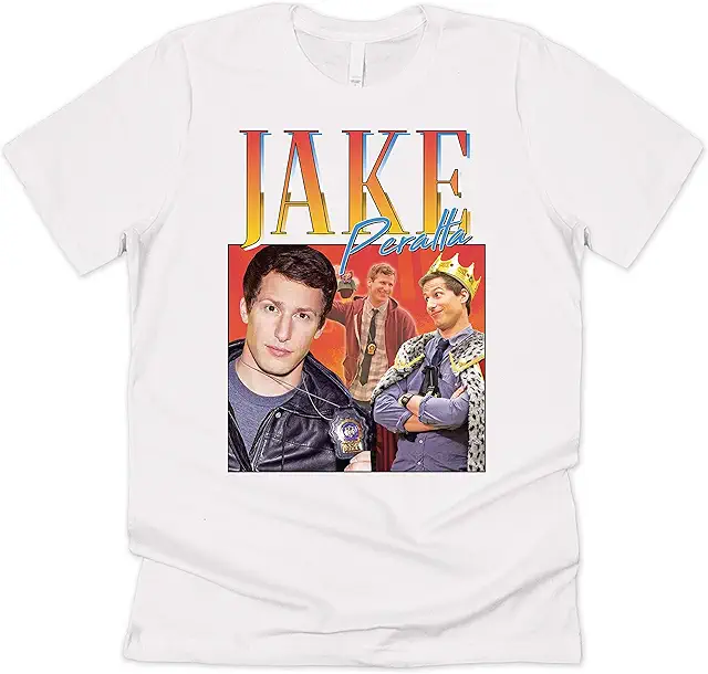Jake Peralta Hommage T-Shirt - Lustiges Brooklyn Nine Nine Retro Design