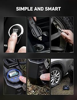 Amazon.com: AstroAI Tire Inflator Portable Air Compressor