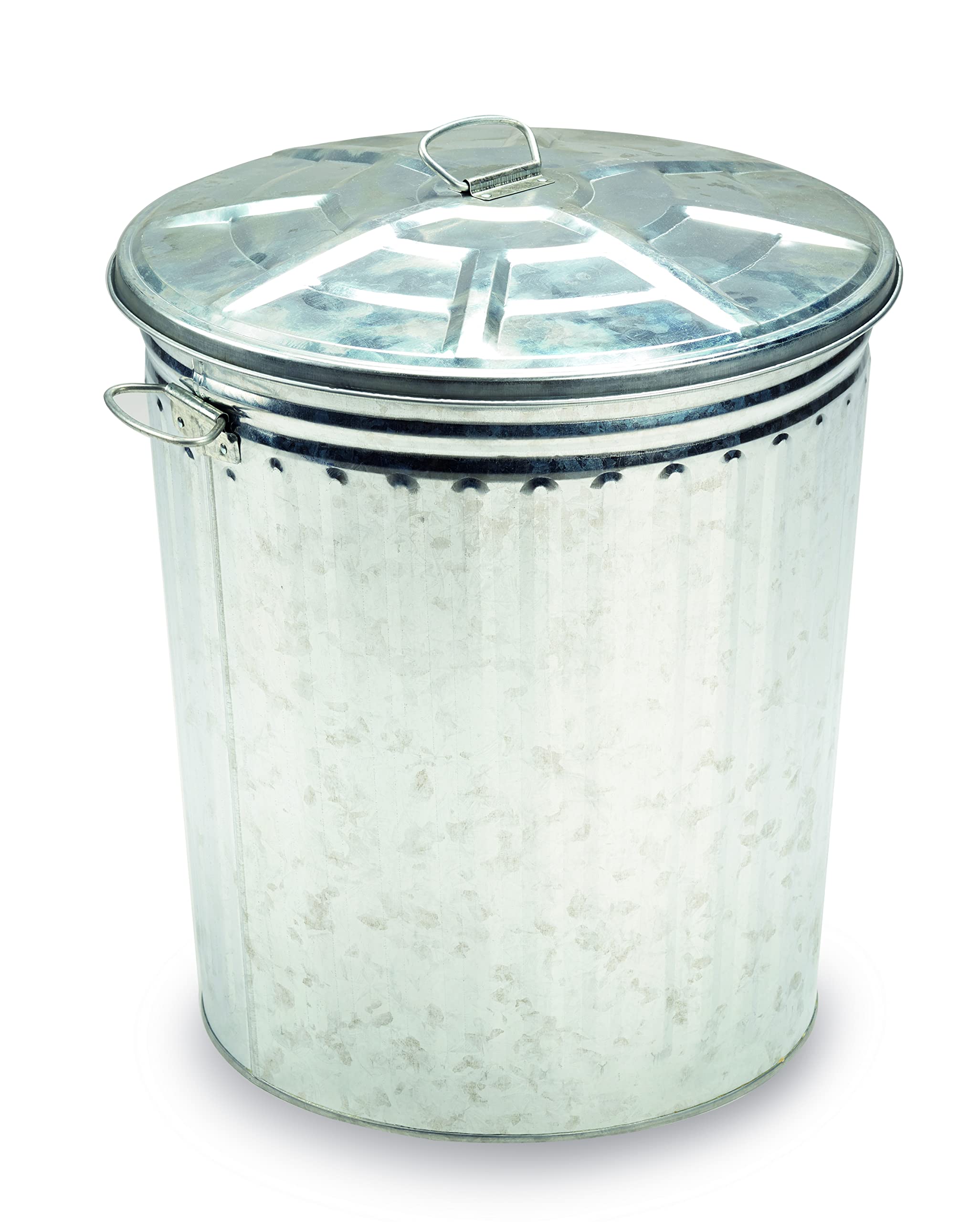 Linea Garden Friend Bidone 35 Litri Zincato
