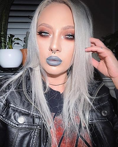 Miniatura 7 de MANIC PANIC Alien - Tinte para el cabello Classic High Voltage semipermanente gris pizarra mediana, vegano, libre de PPD y amoníaco (8 onzas)