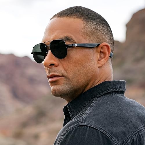 Miniatura 6 de Lucyd Lyte - Lentes de sol de audio Bluetooth para hombres y mujeres, lentes inteligentes con auriculares inalámbricos, altavoz y micrófono,