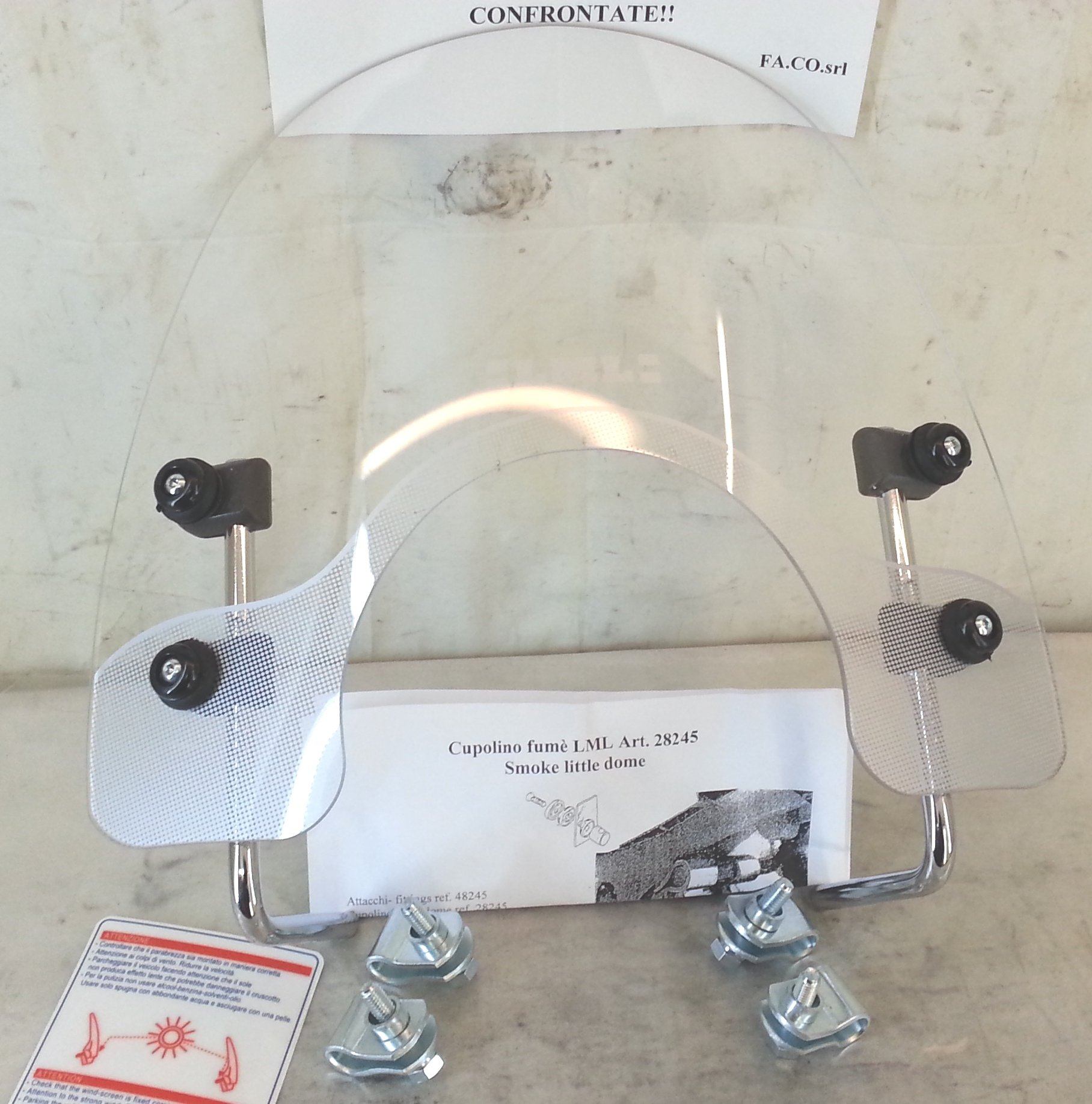 CUPOLINO trasparente LML star 125-150-151-200 2/4 tempi autom 28290