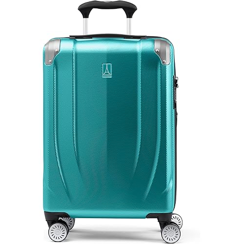 Travelpro Pathways 3 Hardside Expandable Luggage, 8 Spinner Wheels, Lightweight Hard Shell Suitcase, Carry On 21 Inch, Kayak