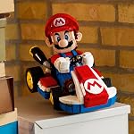 LEGO Super Mario: Mario Kart – Mario & Standard Kart 3D Puzzle for Adults - DIY Book Shelf & Room Decor for Men & Women, Ages 18+ - Arts & Crafts for Adult Gamers - Birthday Gift Idea - 72037