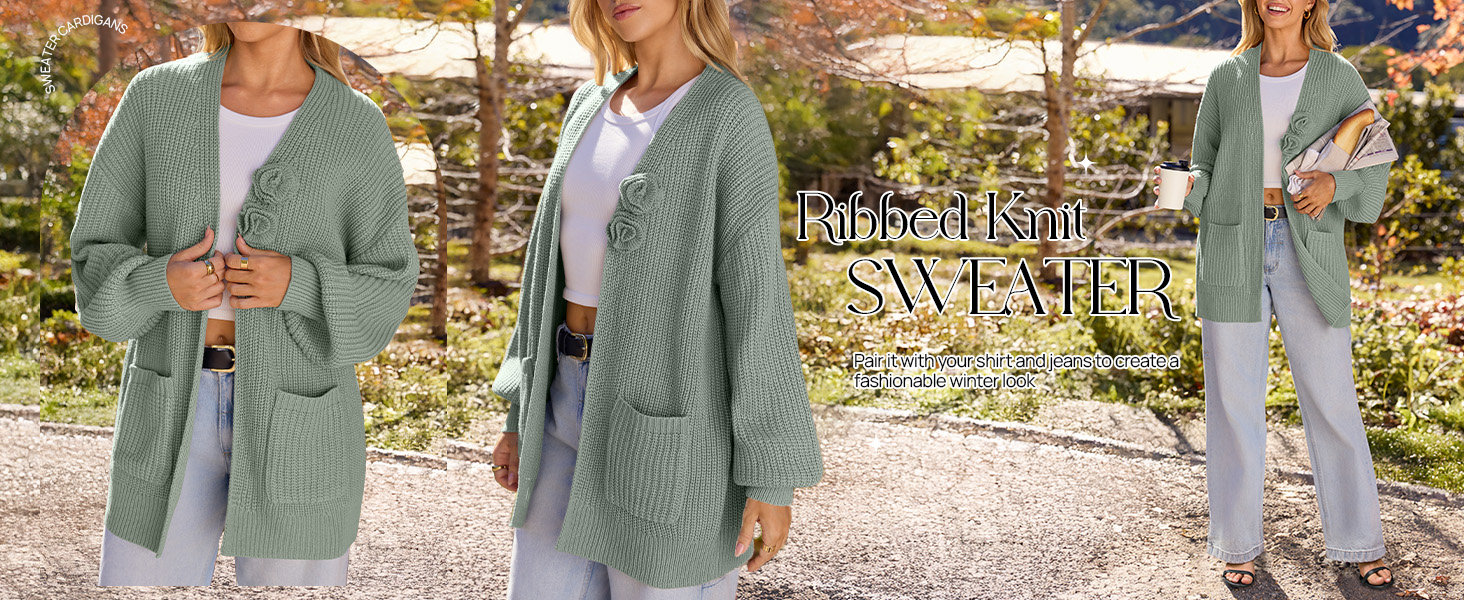 2025年12月末まで最終セール12/9 LサイズLLL Cardigan PRETTYGARDEN Womens Oversized Cardigan Sweaters 2026 Fall Long