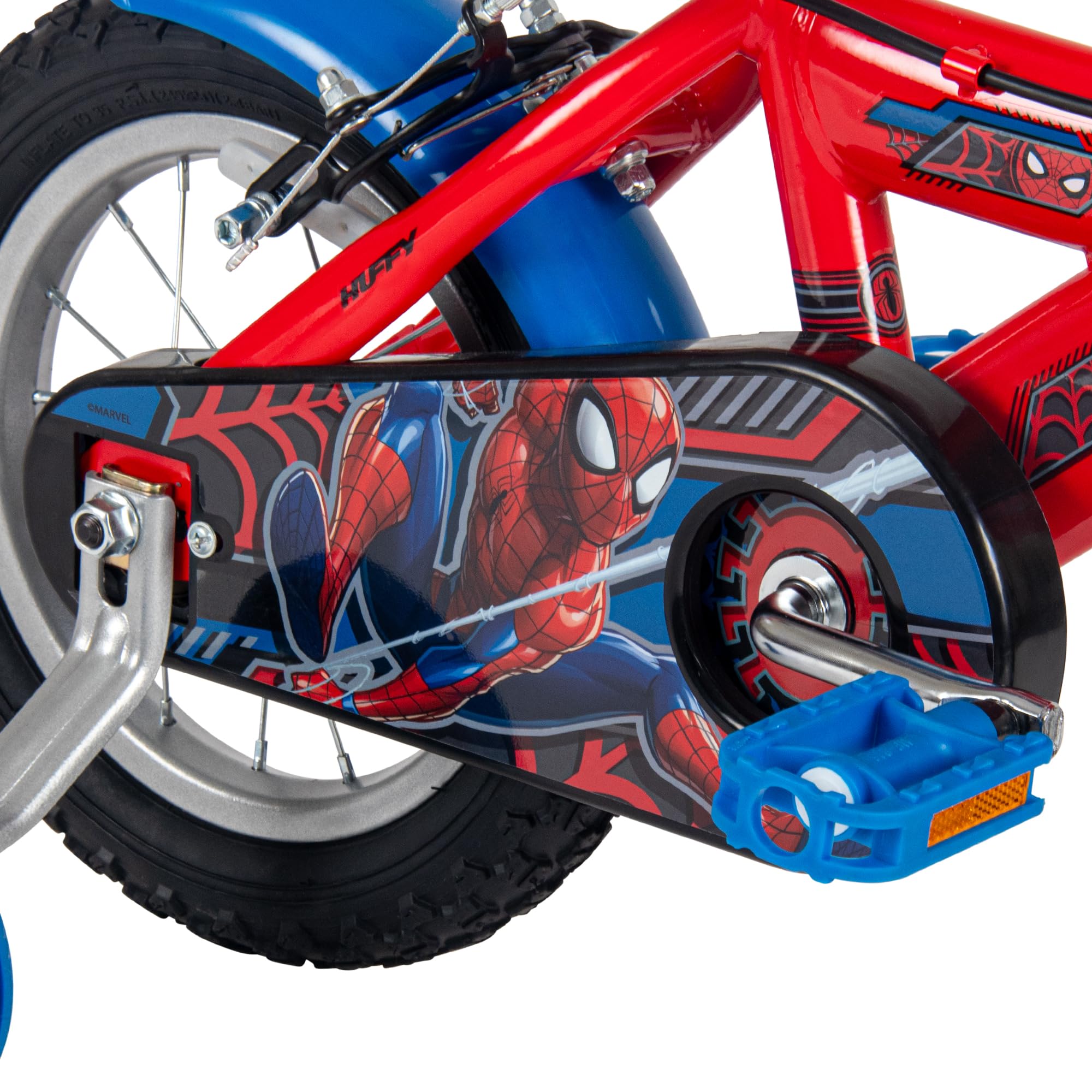 Huffy Vélo pour Enfant Marvel Spider-Man 12/14/16" avec Roues Jockey