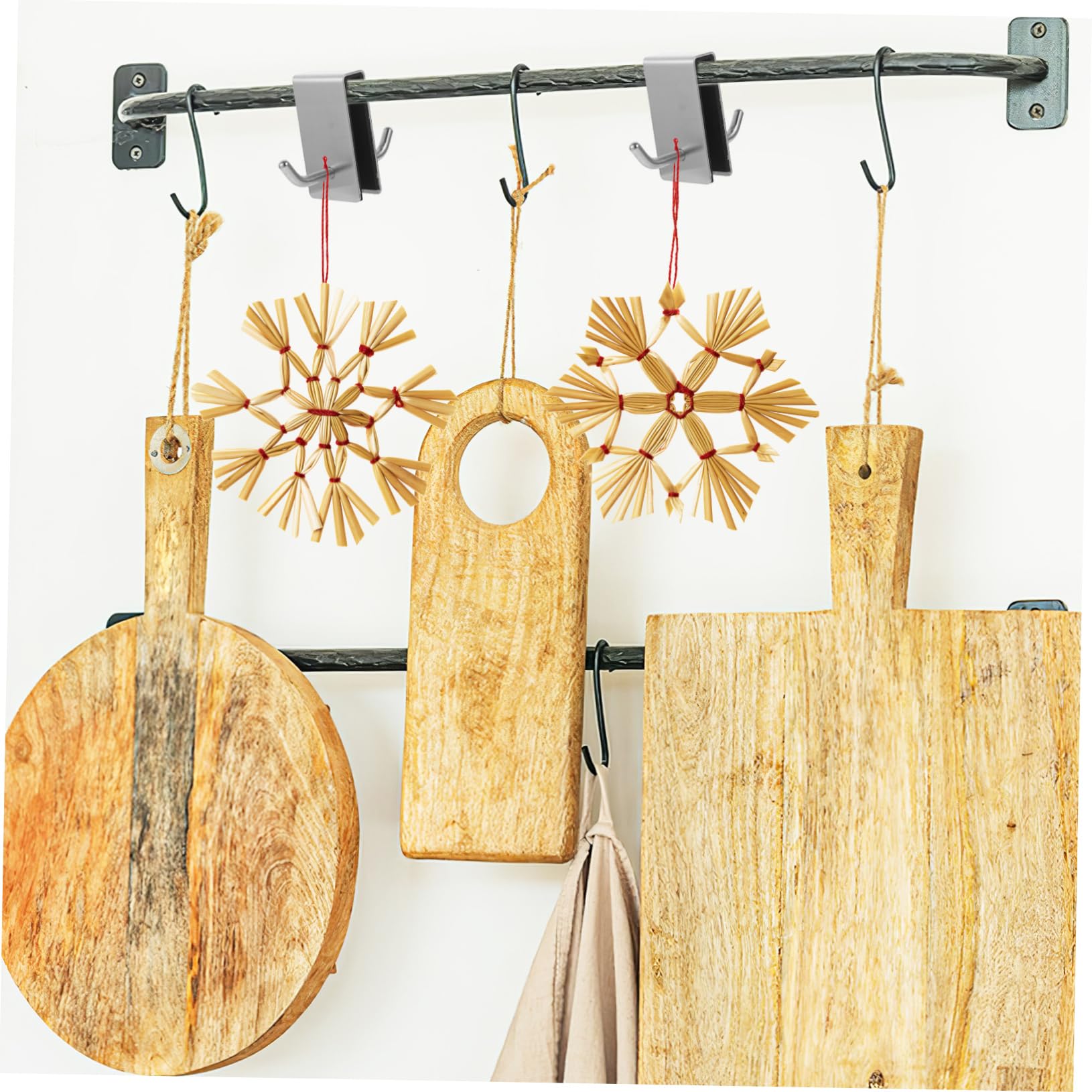Uonlytech 5piezas Gancho De Puerta De Acero Inoxidable Para Baño Colgador Sin Perforación Para Toallas Diseño Elegante y Resistente Para Armarios y Closets