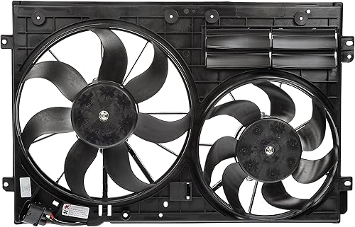 Dorman Conjunto de ventilador de refrigeración del motor 620-805 compatible con modelos Audi  Volkswagen seleccionados
