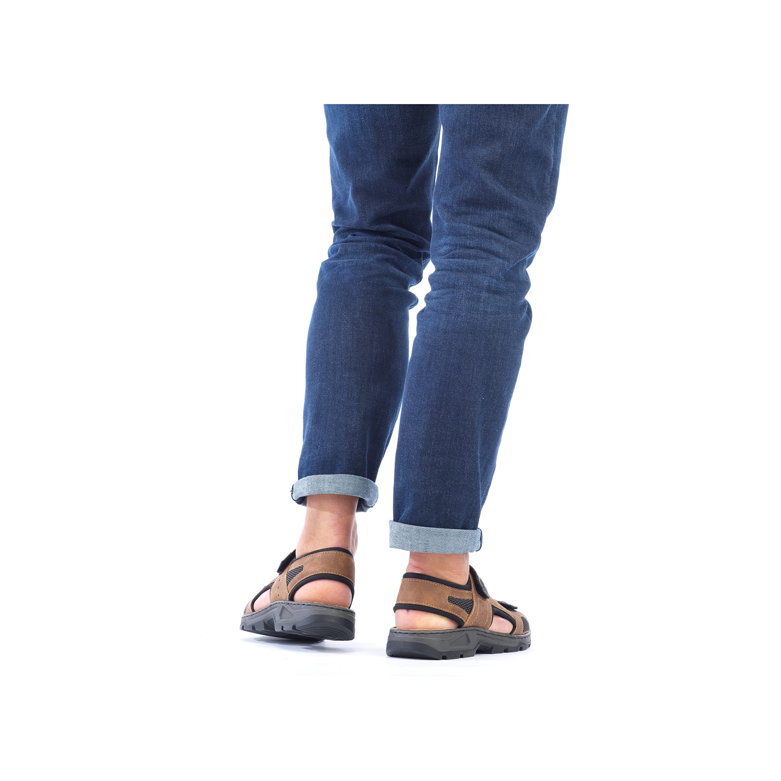 Rieker Homme Sandales 26156, Monsieur Sandales Fines