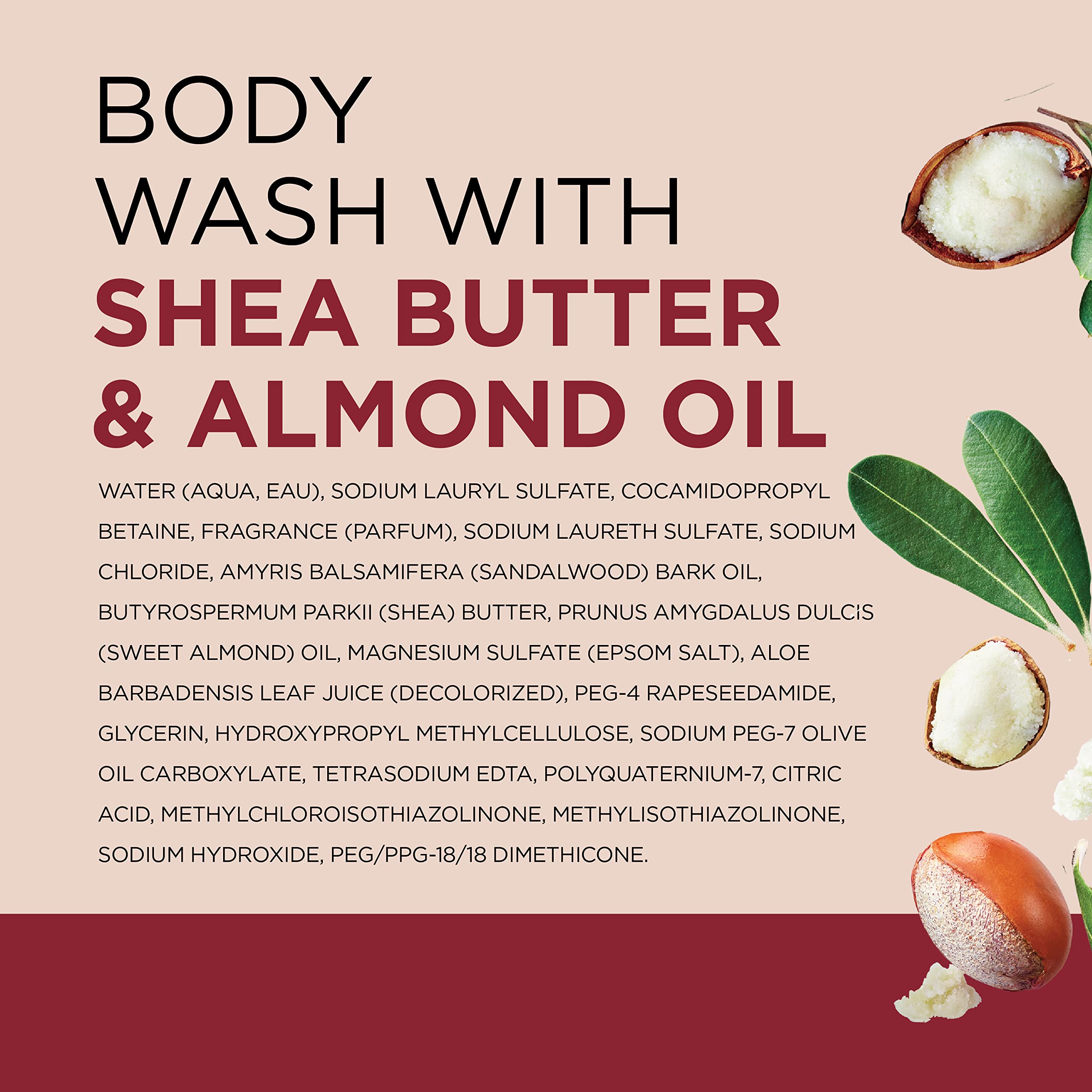 Dr Teal's Body Wash with Pure Epsom Salt, Shea Butter & Almond Oil