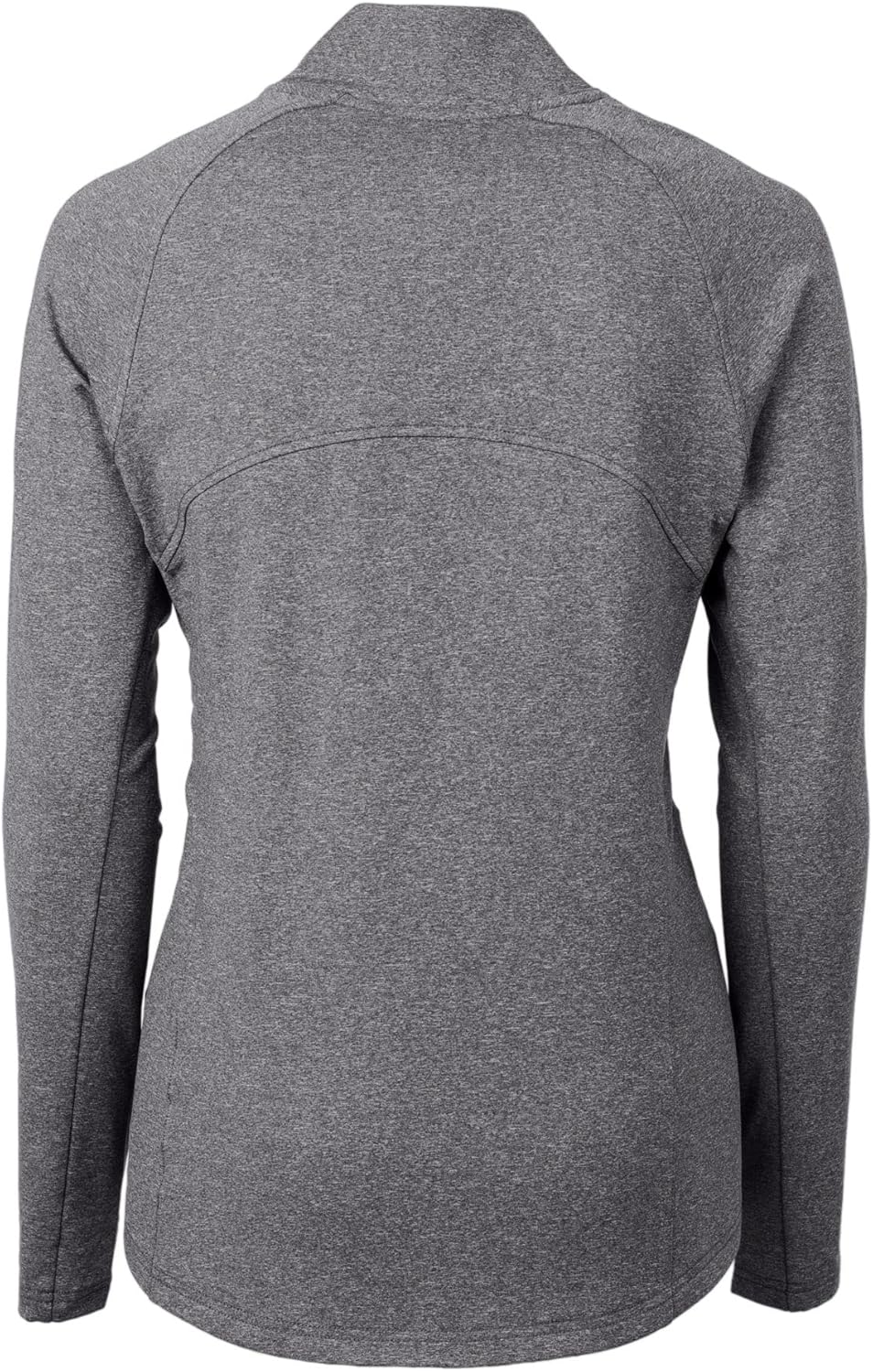 Cutter & Buck Ladie's Adapt Eco Knit Heather Recycled Womens Full Zip - Image 2
