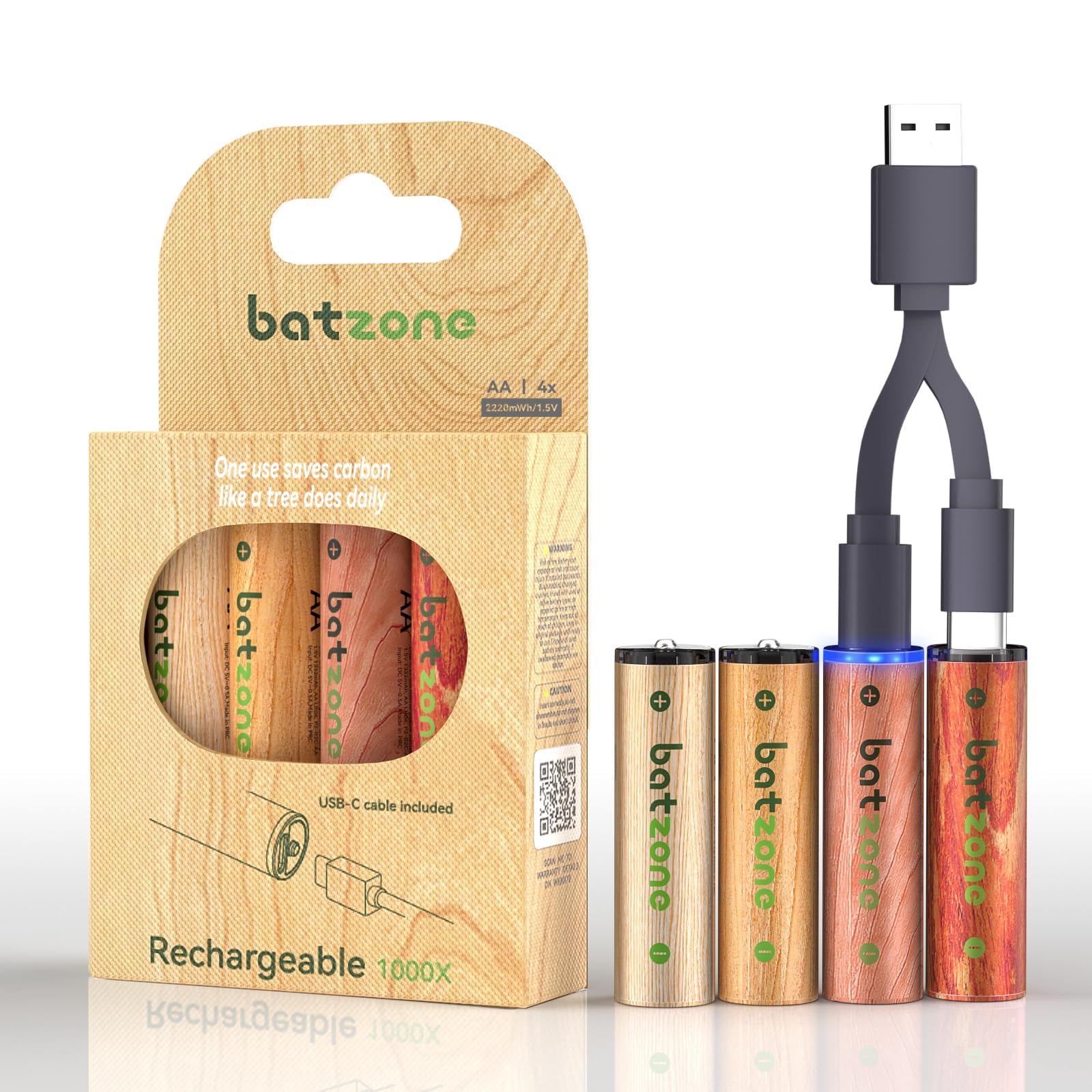 aaページ♡⃜ Coast ZITHION-X ZXAA USB-C Rechargeable Batteries – COAST