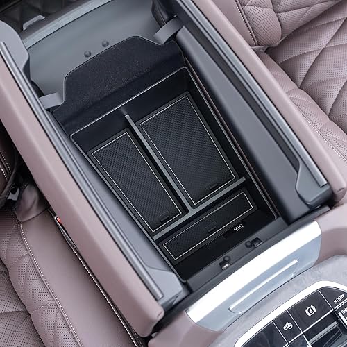 Miniatura 6 de JKCOVER Bandeja organizadora de consola central compatible con BMW X5 G05 X7 G07 (2019-2024) y X6 G06 (2020 2021 2022 2023 2024), accesorios caja de