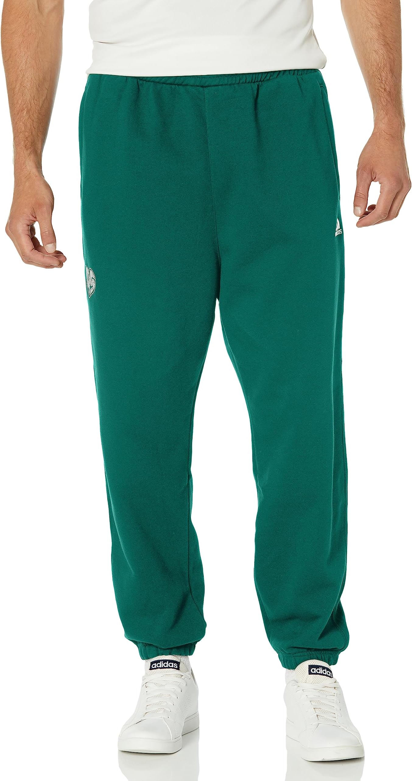 olive green adidas pants men