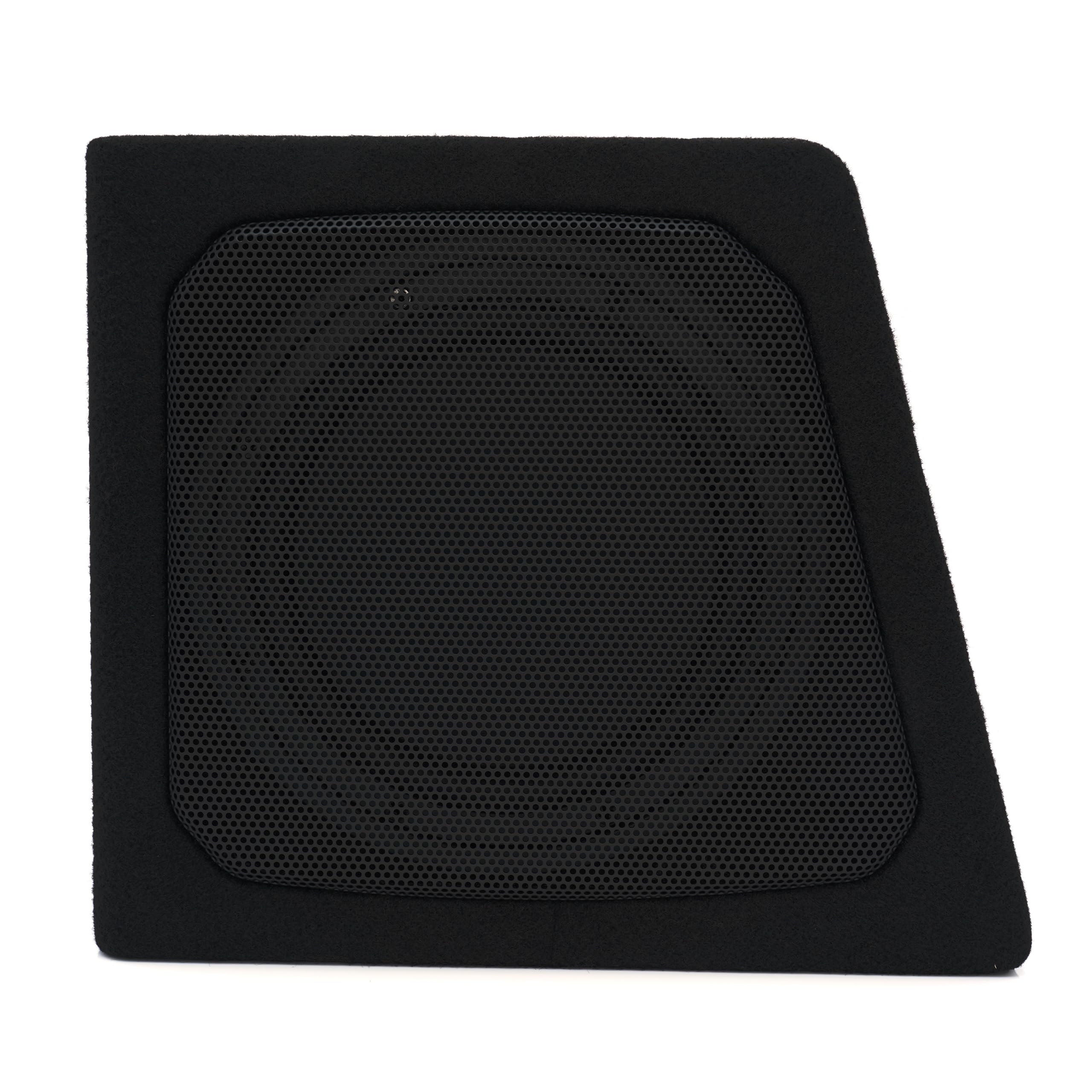Hertz DBA 201 – Subwoofer amplificato da 200mm in box reflex per auto, 440W Peak, amplificatore integrato classe AB con filtro passa-basso e bass boost regolabile. Controllo remoto incluso.