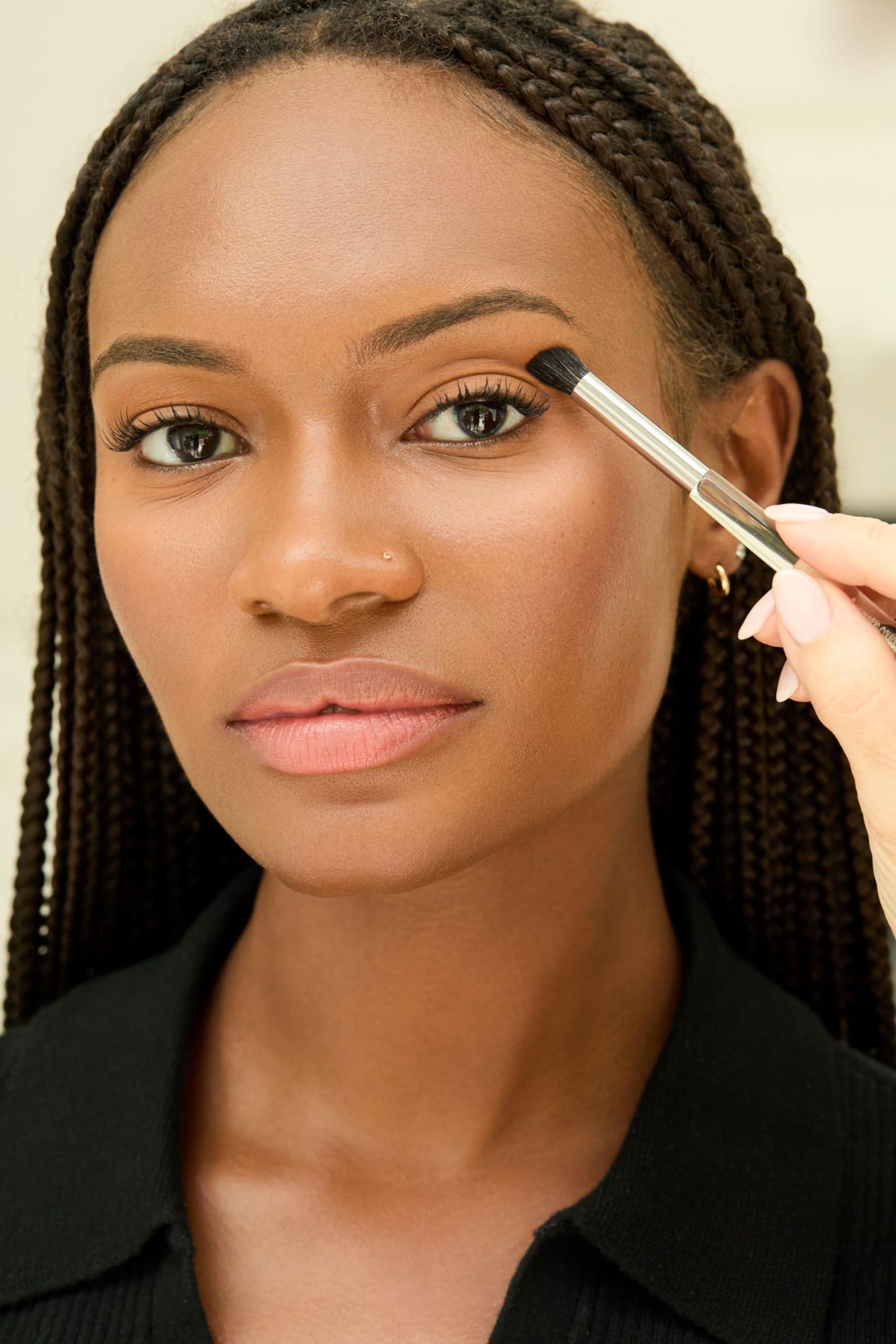 Trish McEvoy Brush 23 Angled Crease Contour, Brown - Image 3