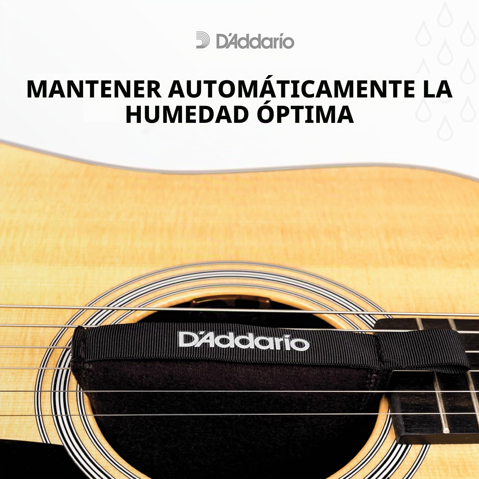 D'Addario Humidificador Guitarra - Humidipak Maintain Kit - Sistema Automático de Control de la Humedad - Sistema de Control de la Humedad de dos vías, sin Mantenimiento, para Guitarras