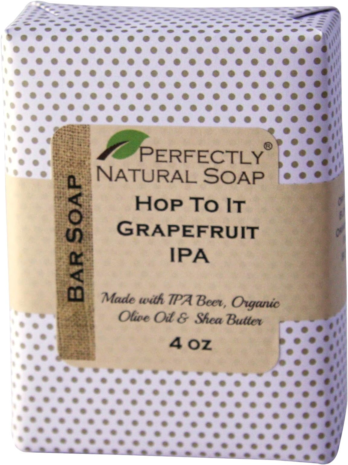Hop To It - Grapefruit IPA All Natural Handmade Bar Soap, 4 oz.