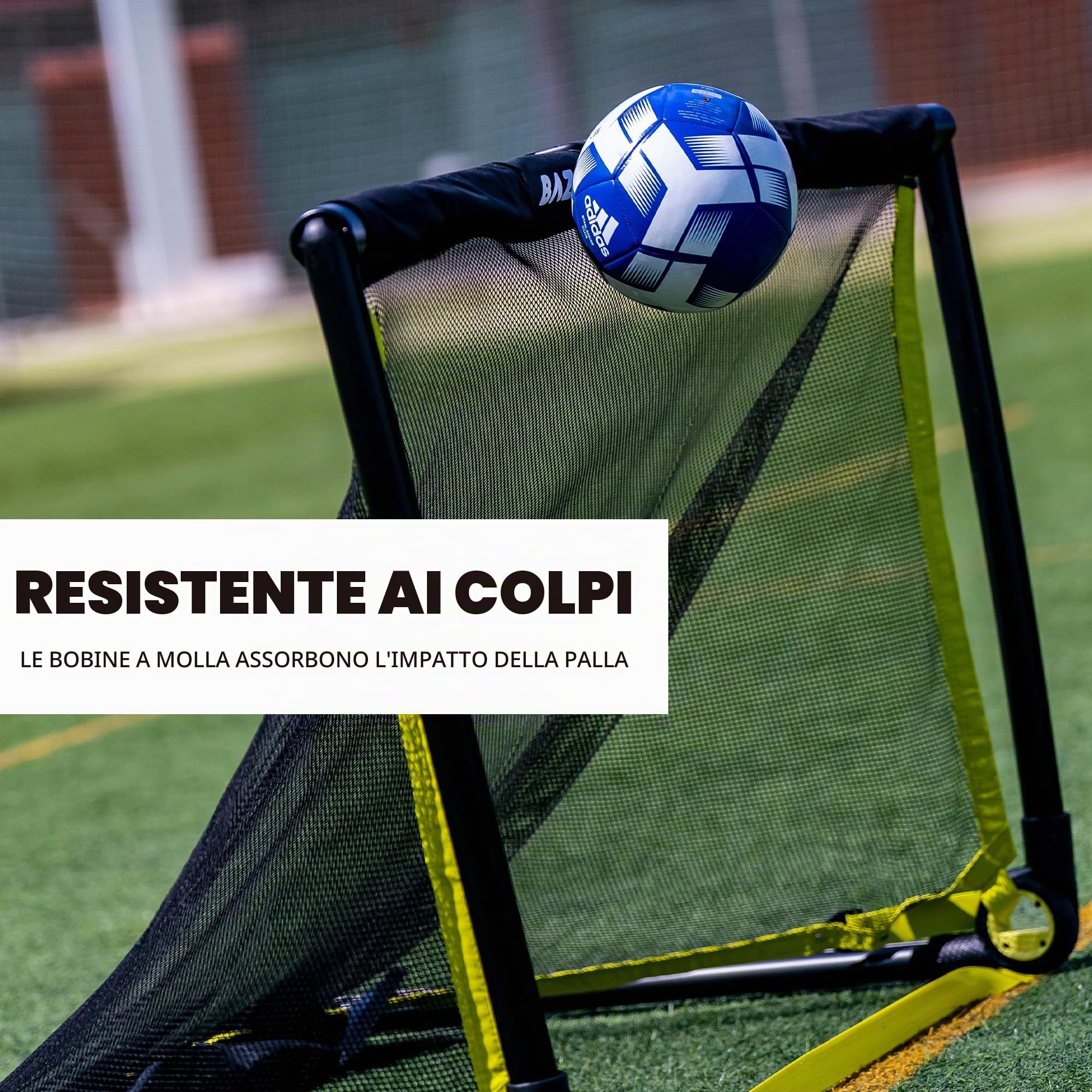 BazookaGoal Original Solid Frame Pop Up Goal – 1.20 by 0.75 m Goal