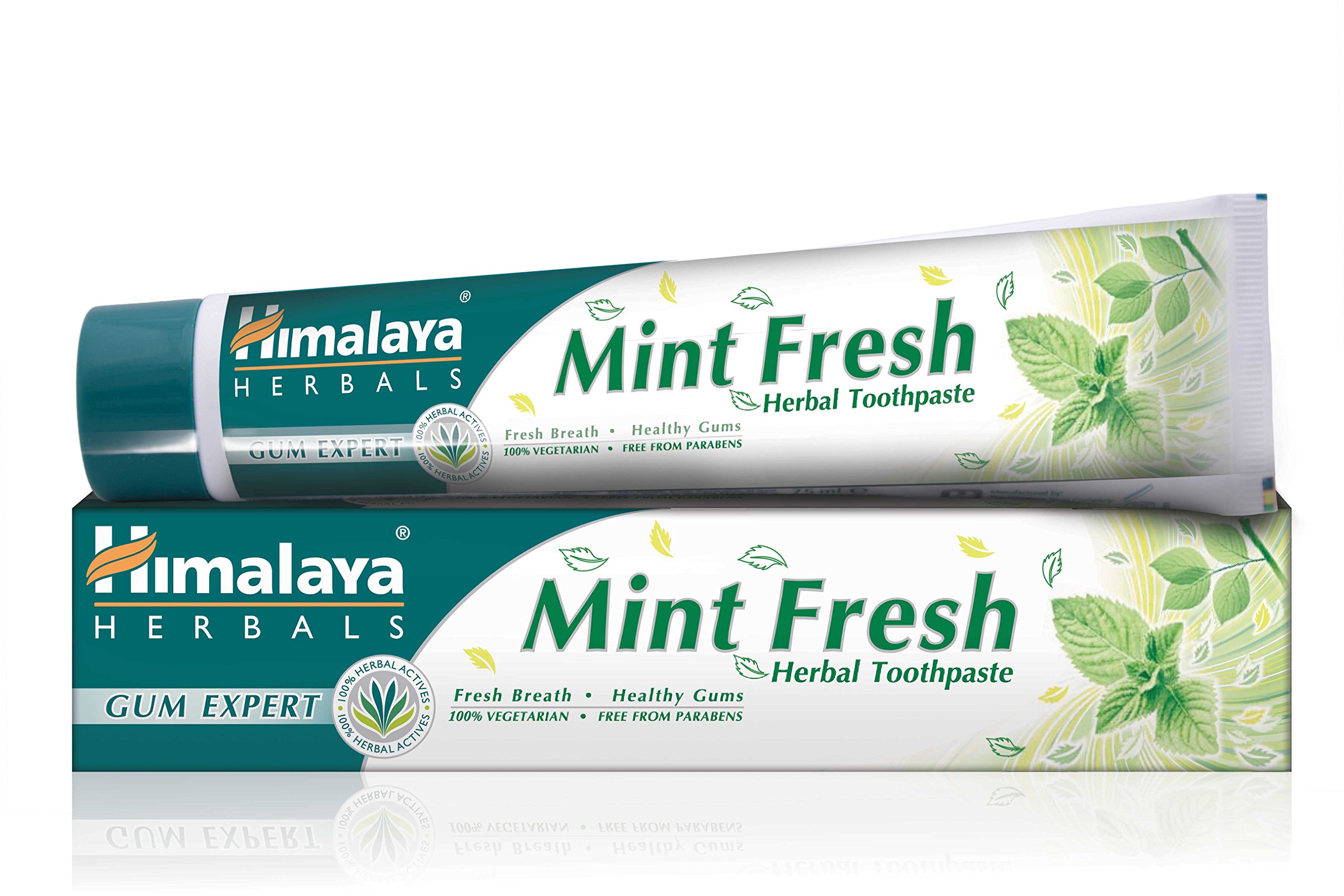 Himalaya Since 1930 Nane Ferahlığı Bitkisel Diş Macunu, Florürsüz, Parabensiz, Vejeteryan, Ferah Nefes, 75 ml (3 paketi)