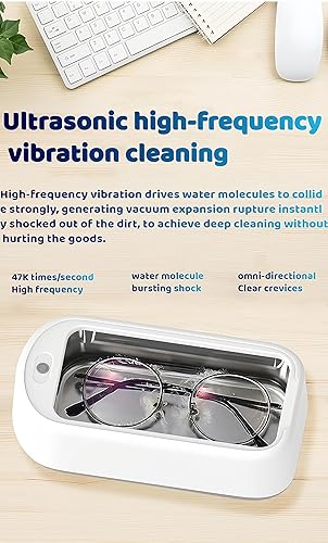 Miniatura 3 de Limpiador ultrasónico, Limpiador ultrasónico de joyería para el hogar, Limpiador de joyas portátil Máquina ultrasónica, Máquina de limpieza