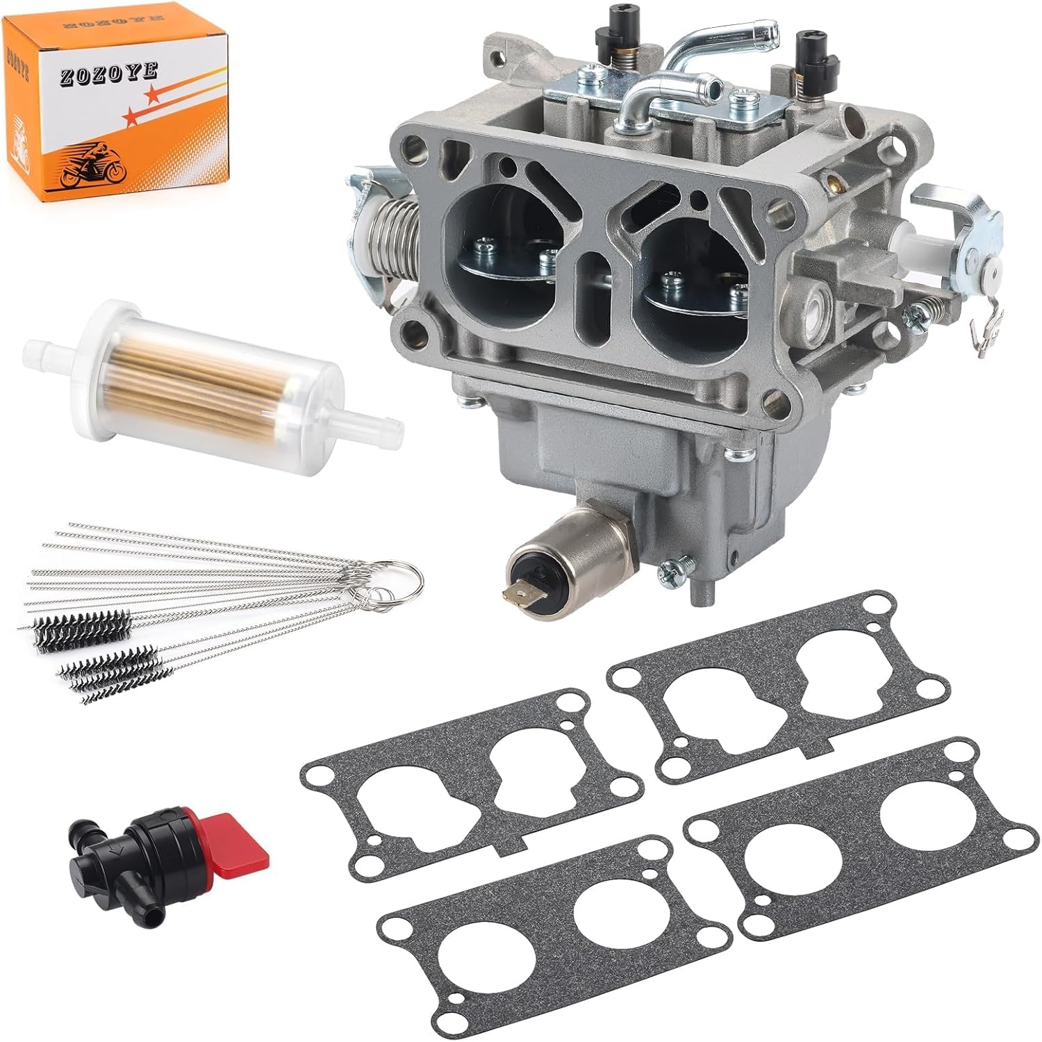 Carburetor Carb & Gasket For Kawasaki 4 Stroke Engine FD731V 15003-2974 15004-2063