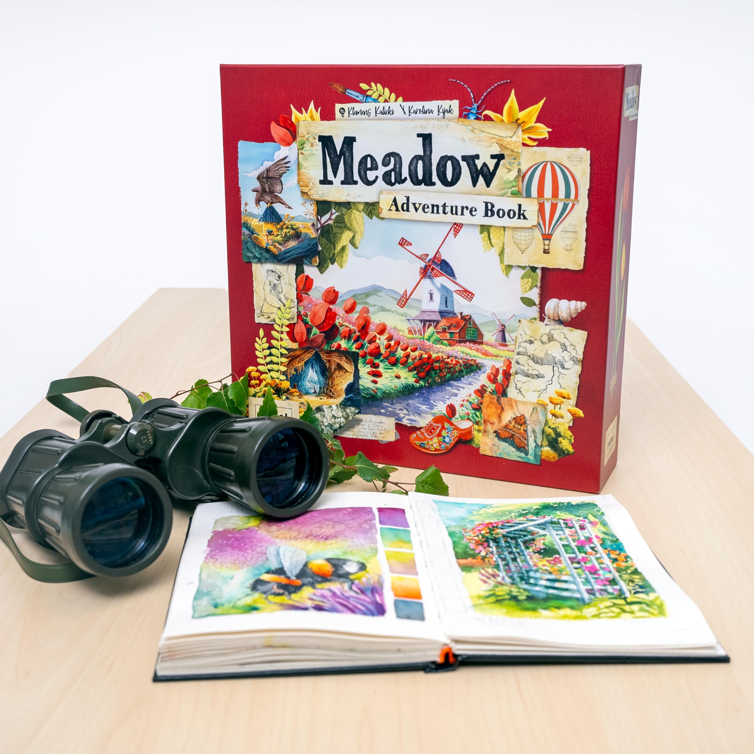 Asmodee, Meadow: Adventure Book, gra planszowa Expansion, wydanie włoskie