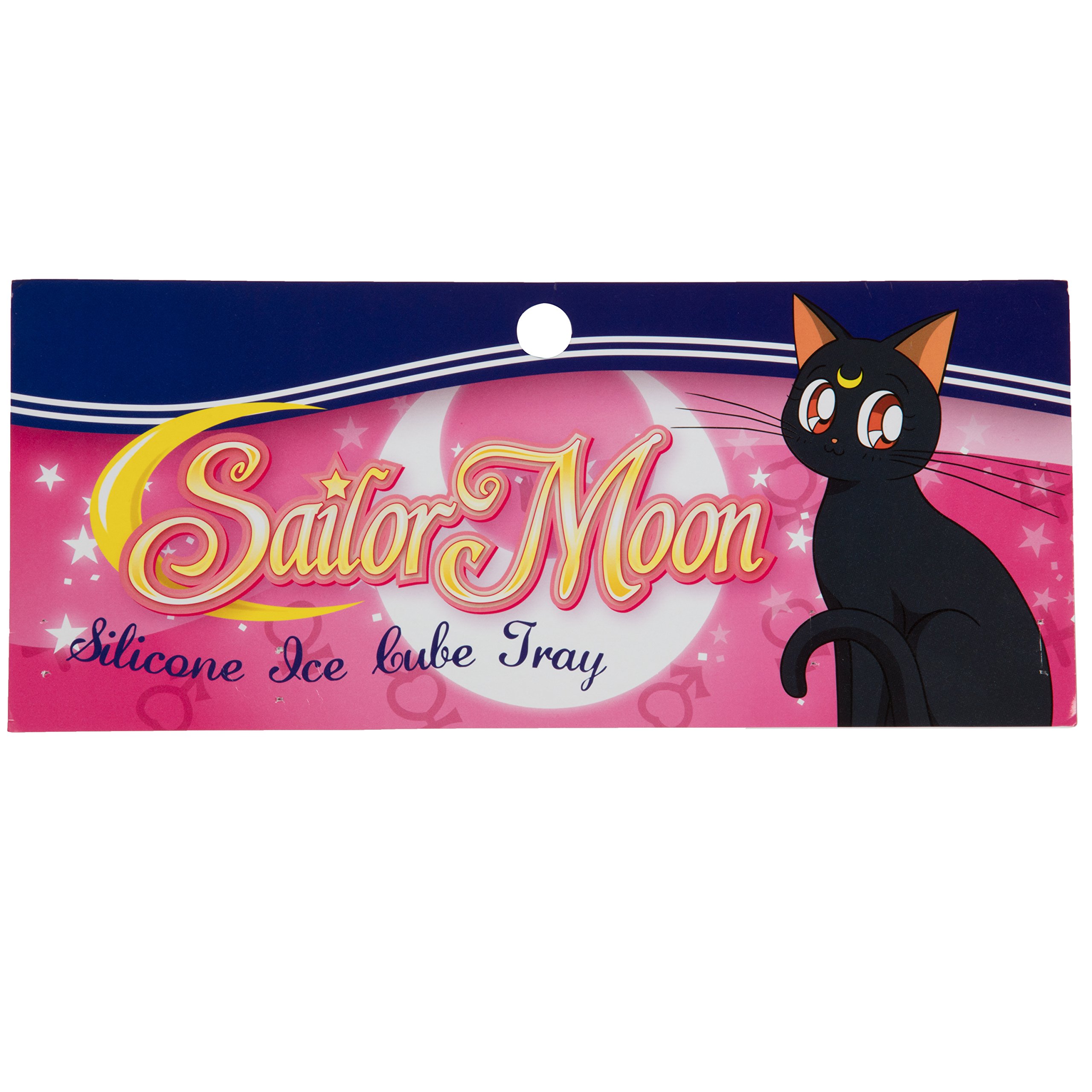 Sailor Moon 1-pack bac à glaçons en silicone – Moule à Chocolat, bonbons, Madeleine – sans BPA FDA Bow