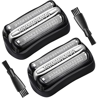 Pack of 2 shaving heads for Braun shaver S3 replacement shaving head 32B