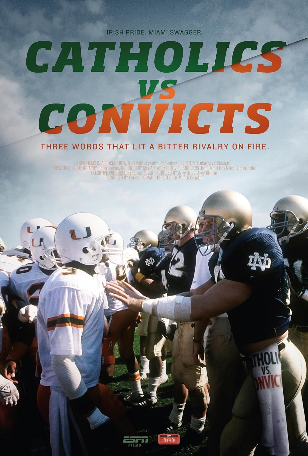 Espn Films 30 for 30 Catholics vs Convicts Notre Dame