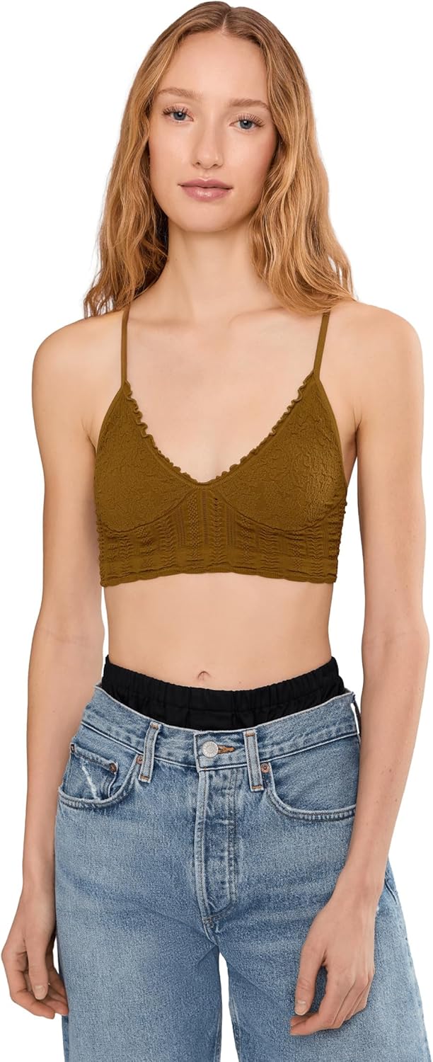 Free People Womens Heirloom Seamless Bralett