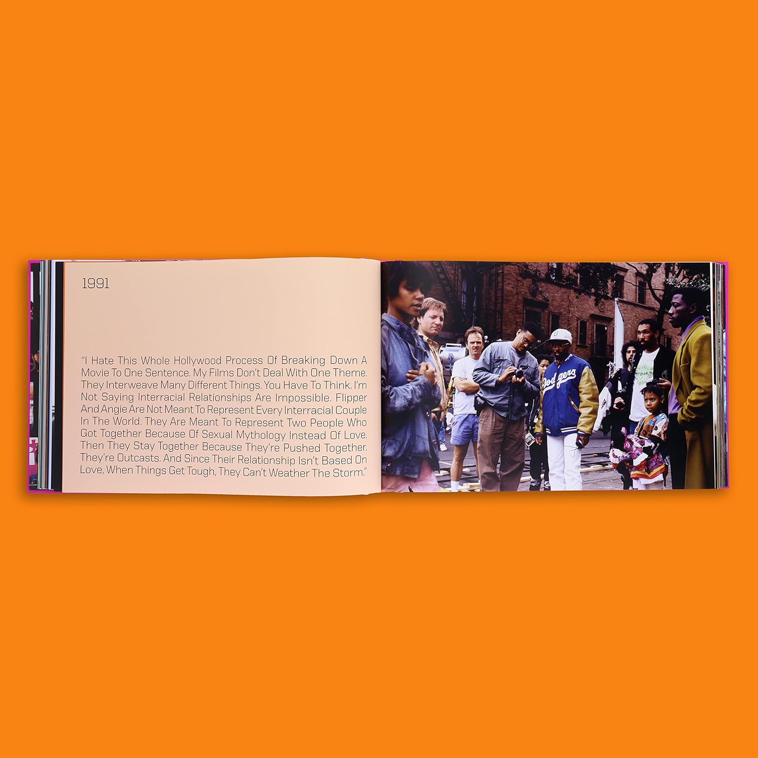 Spike Lee Fuchsia and Gold Hardcover Art Monograph