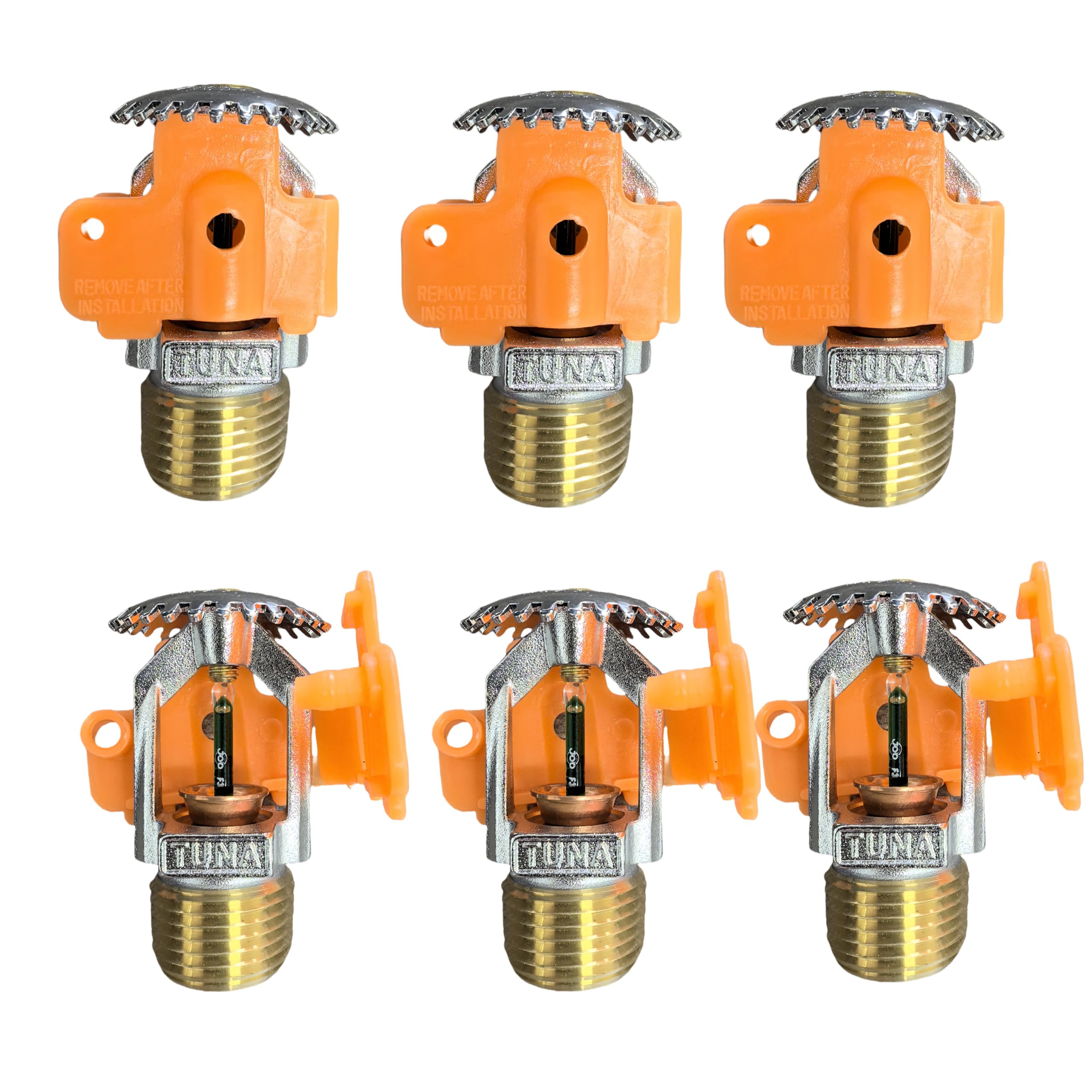 Fire Sprinkler Head Quick Response Upright Spray - FM Approved & UL Listed 1/2